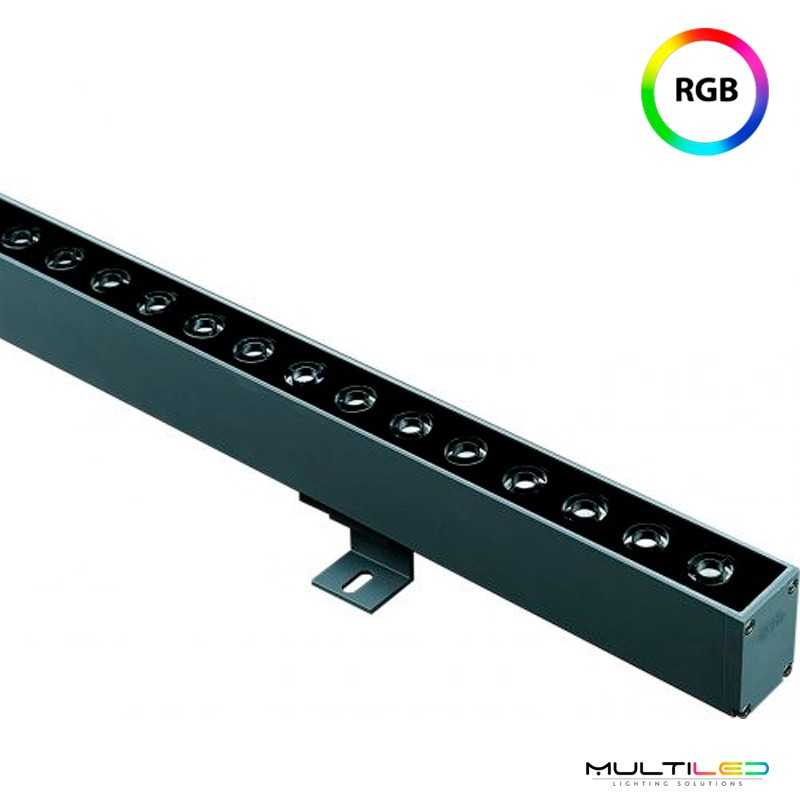 Bañador Led lineal wallwasher IP66 BP-MULTI-RGBW 5000k