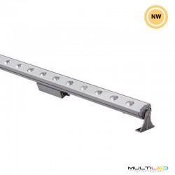 Bañador Led lineal wallwasher DMX 10W 1200mm IP66 Blanco Neutro 4000k