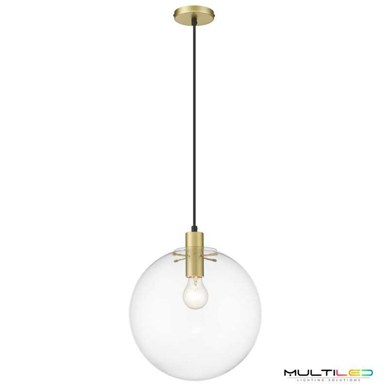 Lámpara colgante Light Prestige Puerto L 1xE27 Gold – estilo moderno Ø30 cm