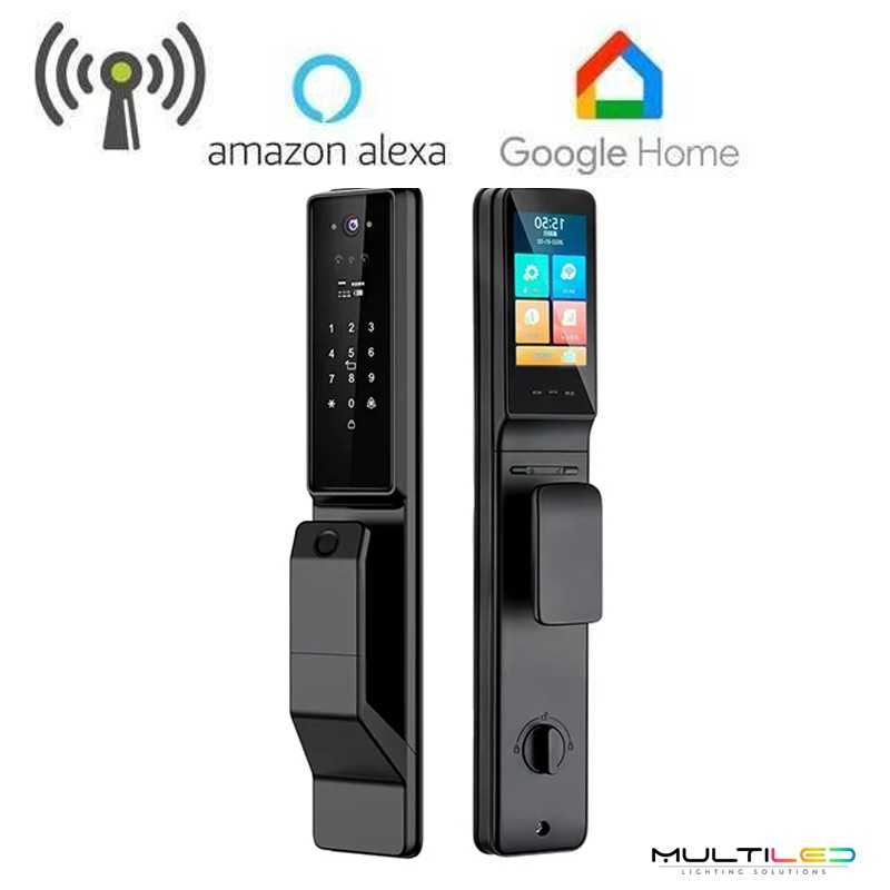 Cerradura inteligente Tuya Smart X6 – Reconocimiento facial 3D + huella + app