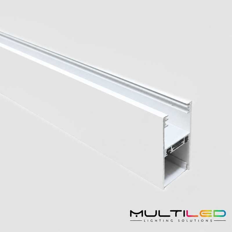 Carril Colgante Magnético Luminarq 26mm 2 metros Blanco