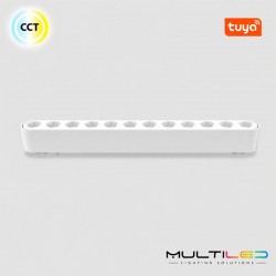 Proyector Lineal Magnético Luminarq 26mm 12W 36º 40V CCT Blanco