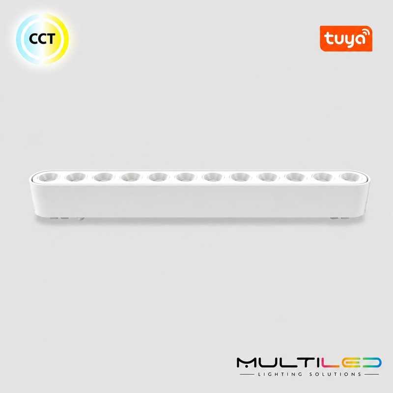 Proyector Lineal Magnético Luminarq 26mm 12W 36º 40V CCT Blanco