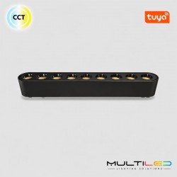 Proyector Lineal Magnético Luminarq 26mm 12W 36º 40V CCT Negro