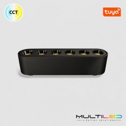 Proyector Lineal Magnético Luminarq 26mm 6W 36º 40V CCT Negro