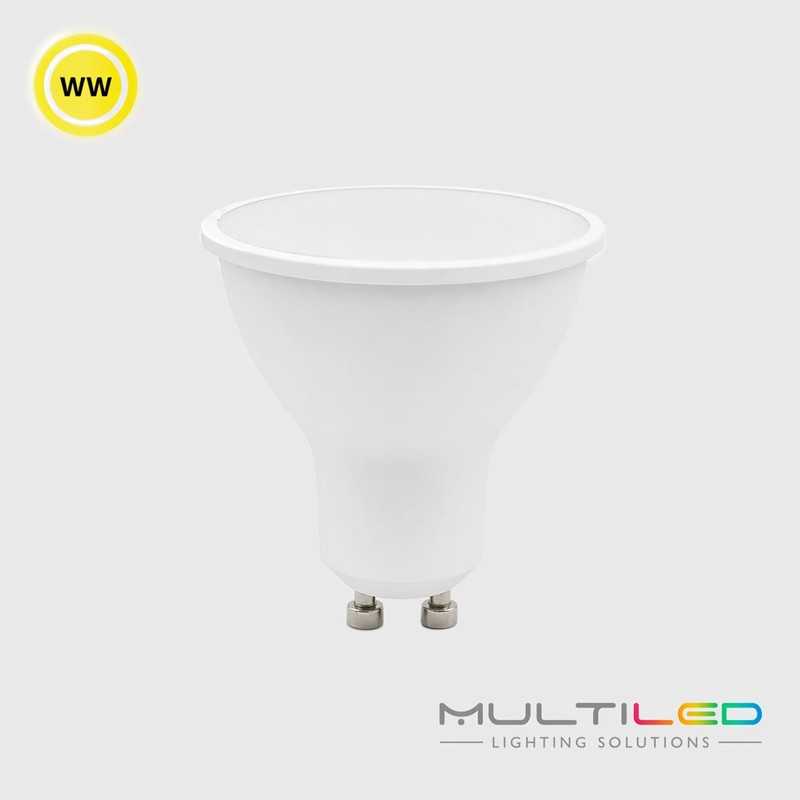 Dicroica Led GU10 MaxLed 8.5W Opal 120º Blanco Cálido 3000K
