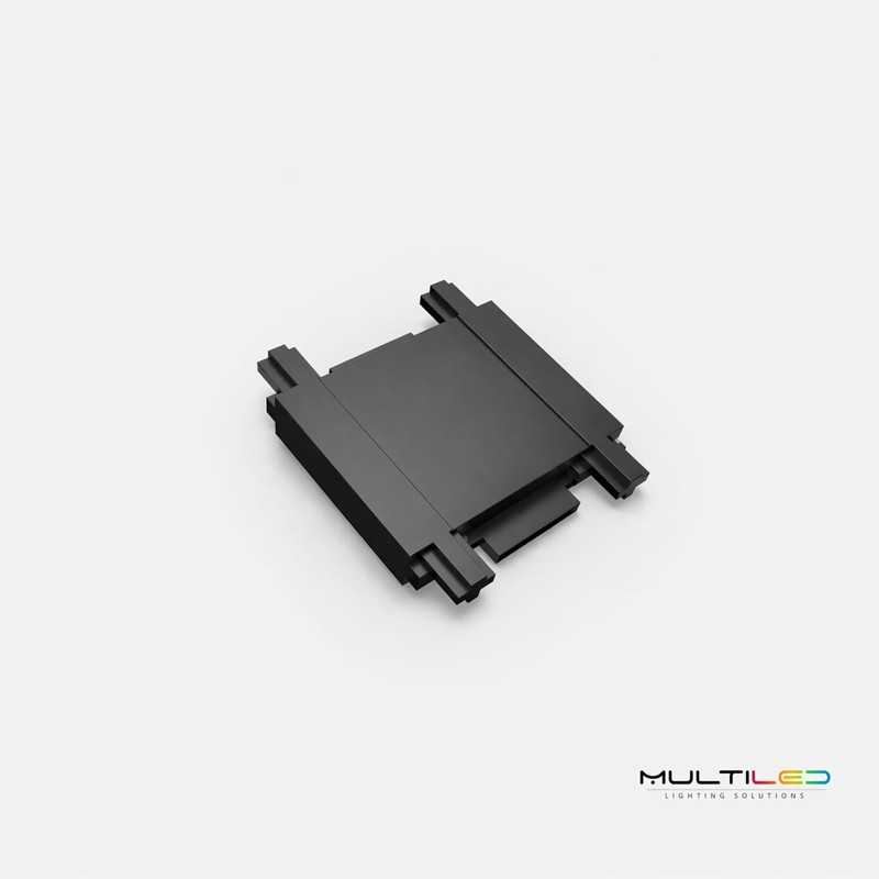 Unión Central Negra para Carril Magnético Luminarq