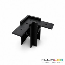 Curva para Carril Magnético Colgante Luminarq Negro