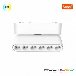 Proyector Lineal Ajustable Magnético Luminarq 26mm 6W 36º 40V CCT Blanco
