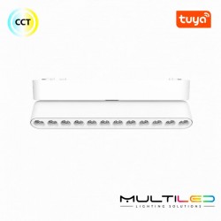 Proyector Lineal Ajustable Magnético Luminarq 26mm 12W 36º 40V CCT Blanco