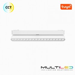Proyector Lineal Ajustable Magnético Luminarq 26mm 16W 36º 40V CCT Blanco