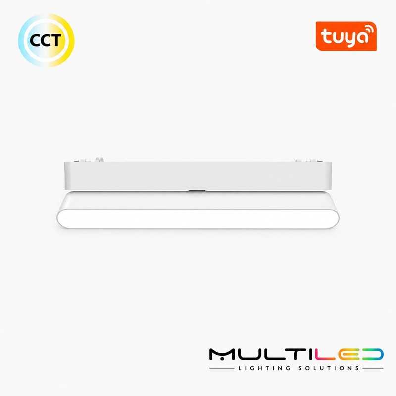 Proyector Lineal Ajustable Magnético Luminarq 26mm 16W 100º 40V CCT Blanco