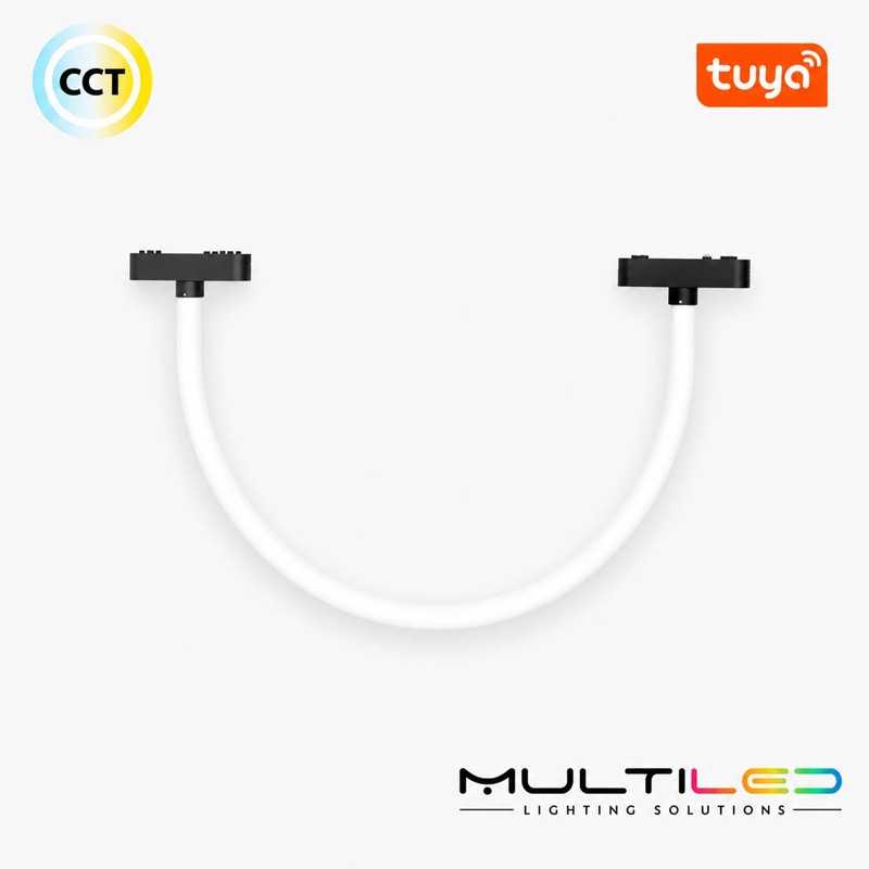 Tubo Neón Magnético Luminarq 26mm 18W 360º 40V CCT Negro