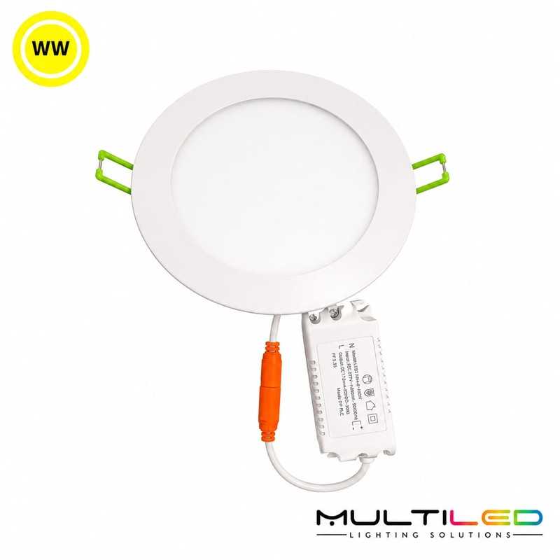 Downlight Led empotrable 170mm 12W Blanco Cálido Philips Essential DN015 (840lm)