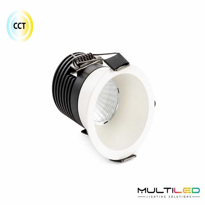 Empotrable Downlight 5W Kilida Blanco Ø55mm CCT 3000K-4000K-5700K (450lm)
