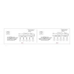 Baliza empotrable Led 0,6W IP67 12V Blanco Cálido