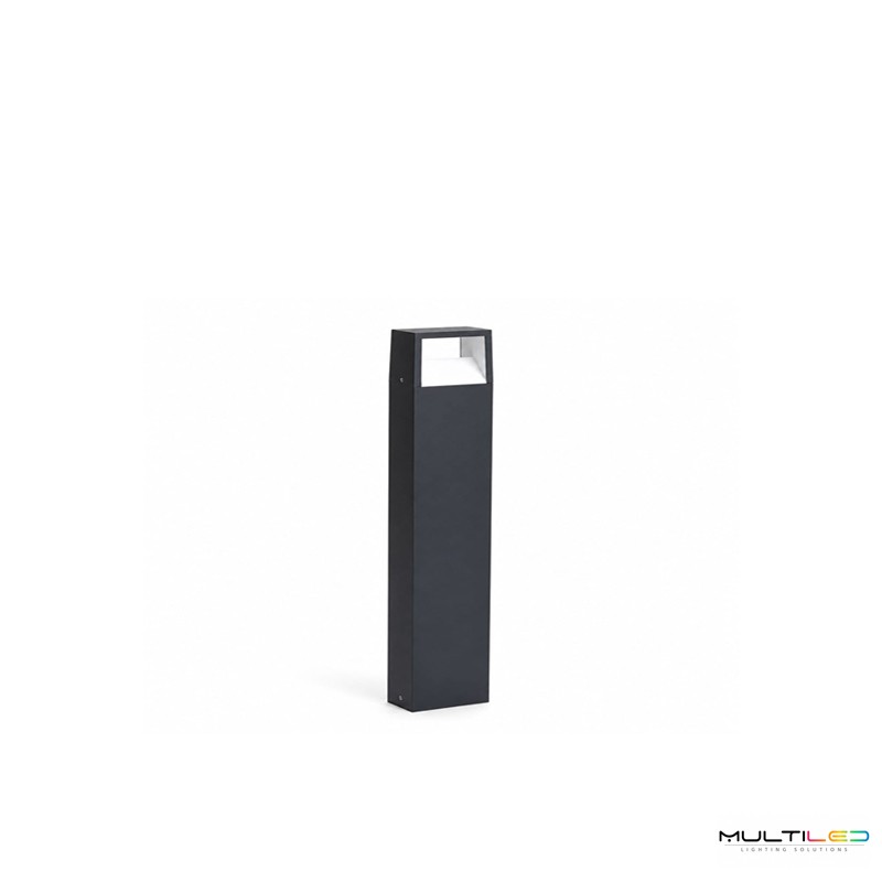 Baliza de Pie LED Exterior 9W 50cm Antracita Aluminio CCT IP54 Nexo