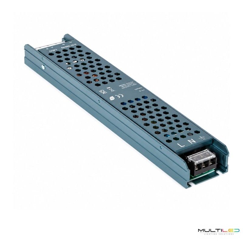 Fuente de Alimentación LED 24V DC 300W Regulable TRIAC 0-10V IP20 Aluminio