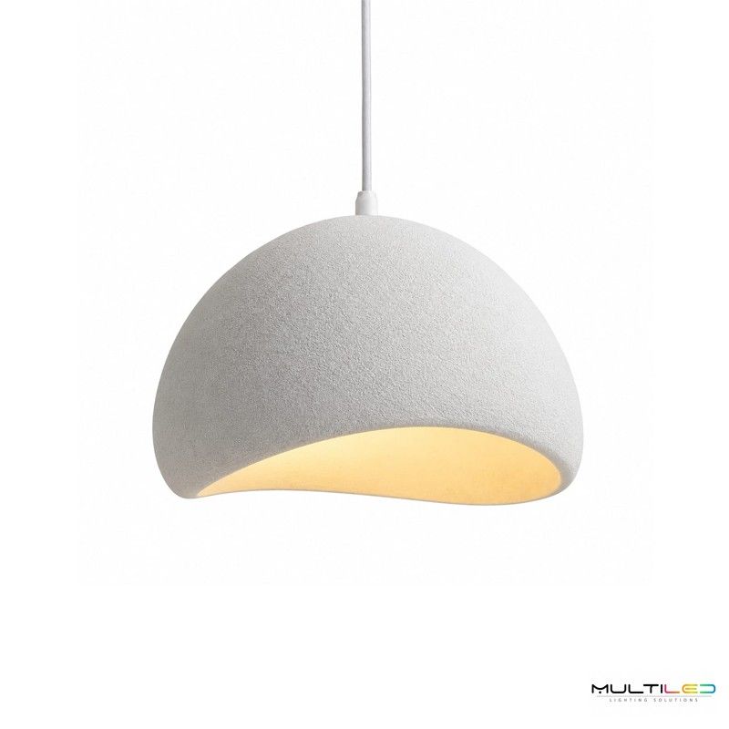 Lámpara Kumo Resina Ø800mm E27 Gris