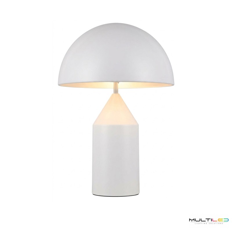 Lámpara de Sobremesa Kinoko H500mm 3xE14 Metal Blanco