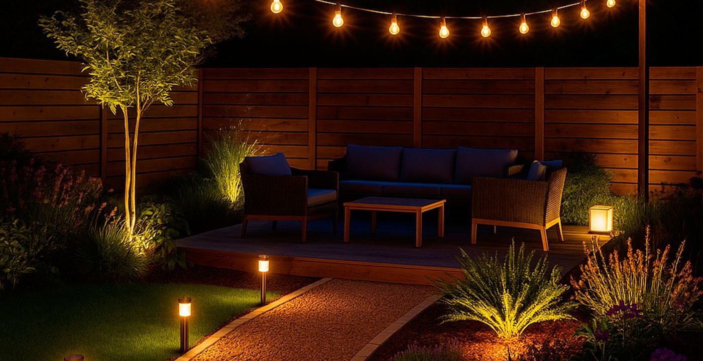 Ideas para iluminar tu jardín