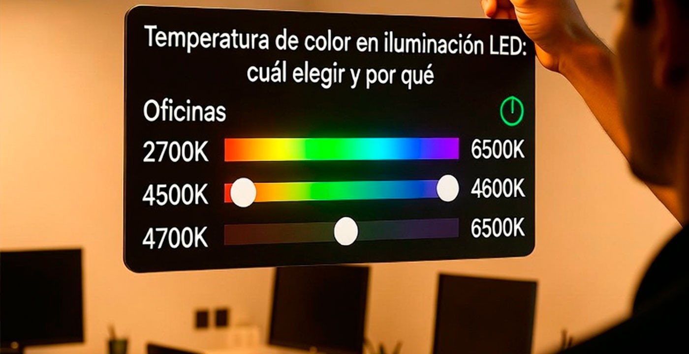 Temperatura de color en iluminación LED: cuál elegir y por qué